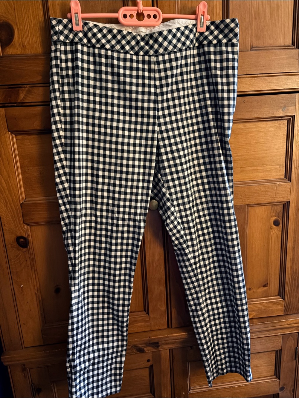 Checkered Black and White Pants - Size EU 42 / US 12 - Picture 7 of 8